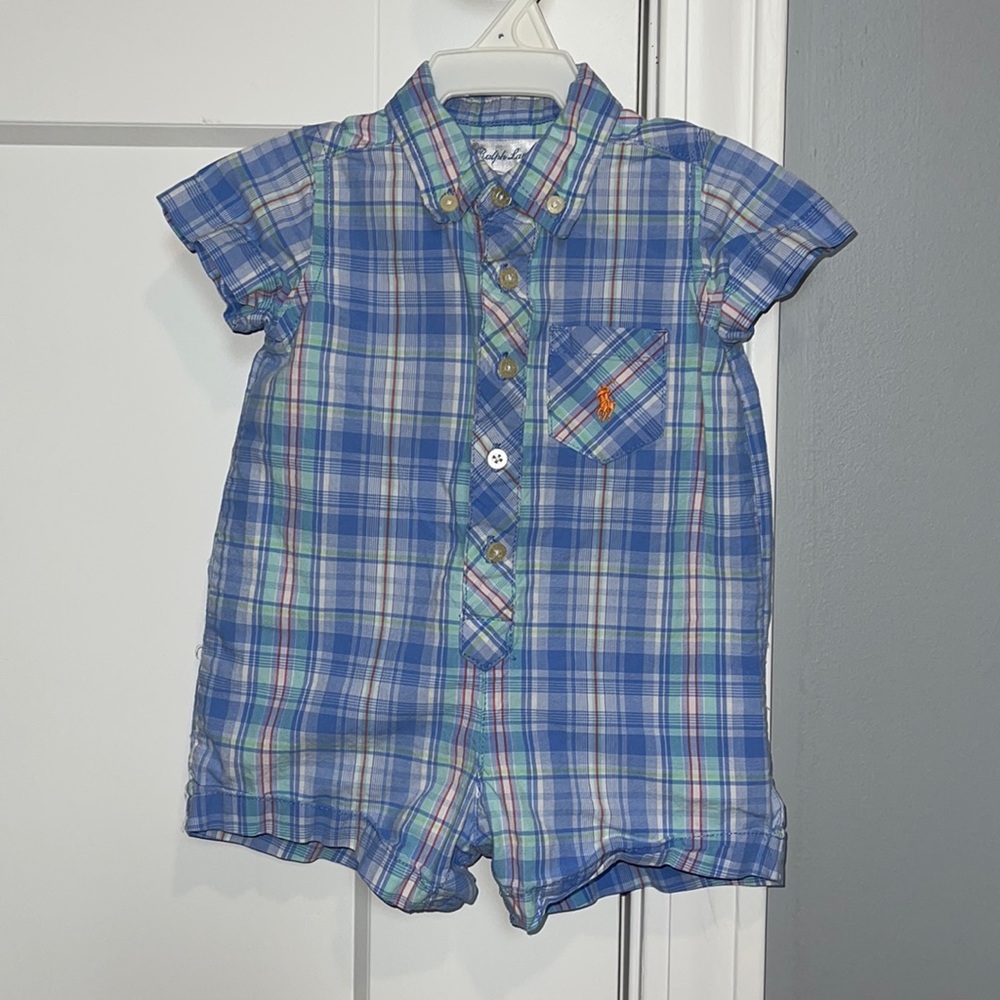 Ralph Lauren’s boy romper size 3 months